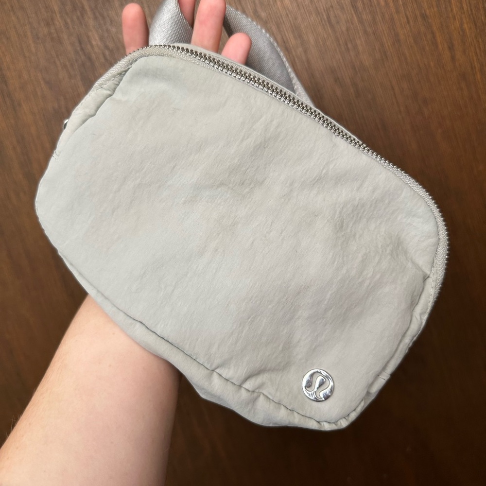 Lululemon Athletica Light Gray Pouch